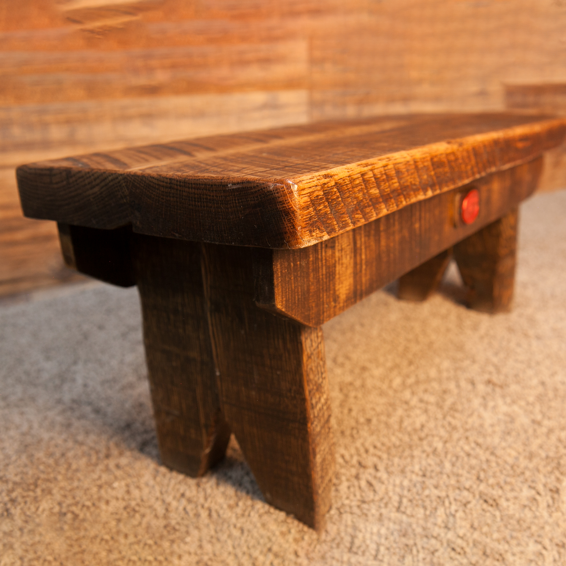 Solid Oak Foot Stool
