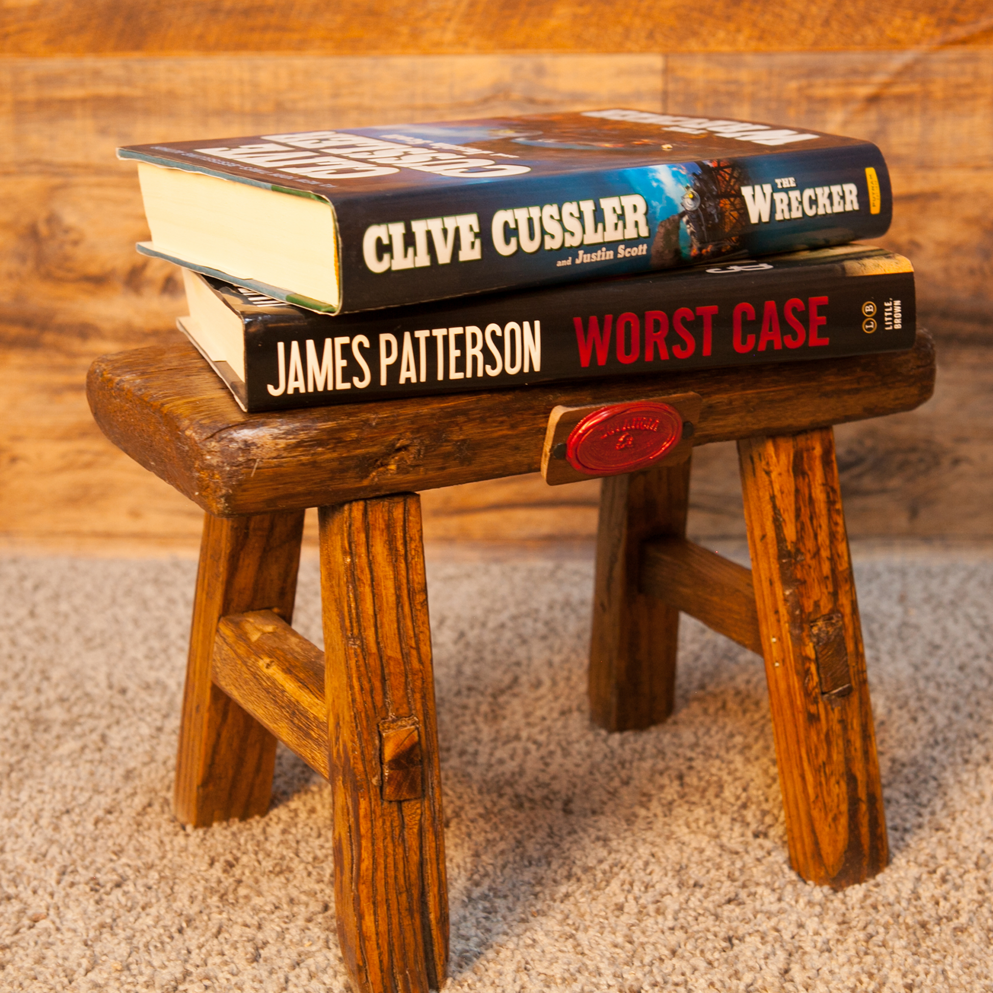 Solid Wood Kids Stool
